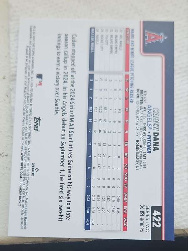 Card back
