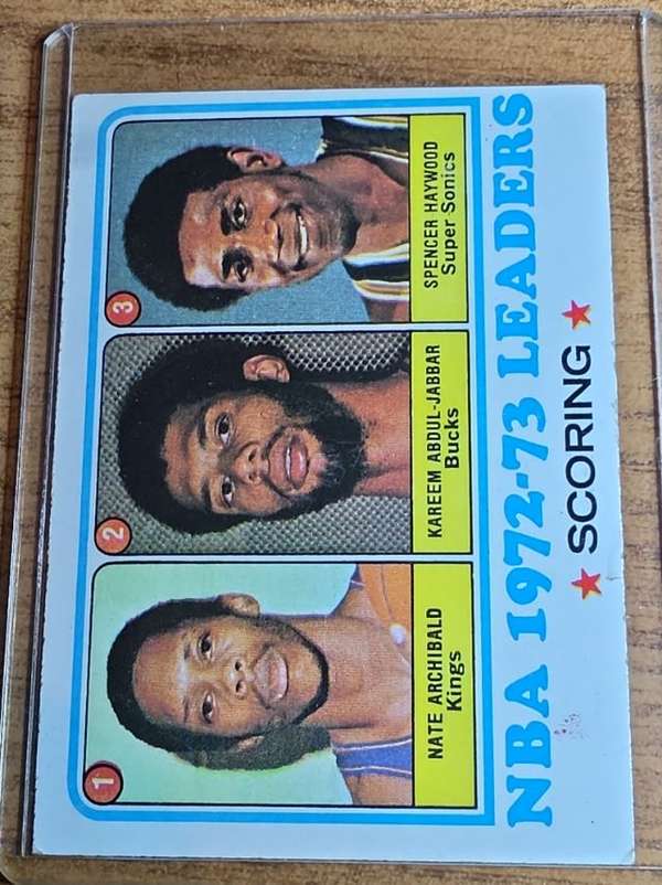 Nate Archibald / Kareem Abdul-Jabbar / Spencer Haywood LL