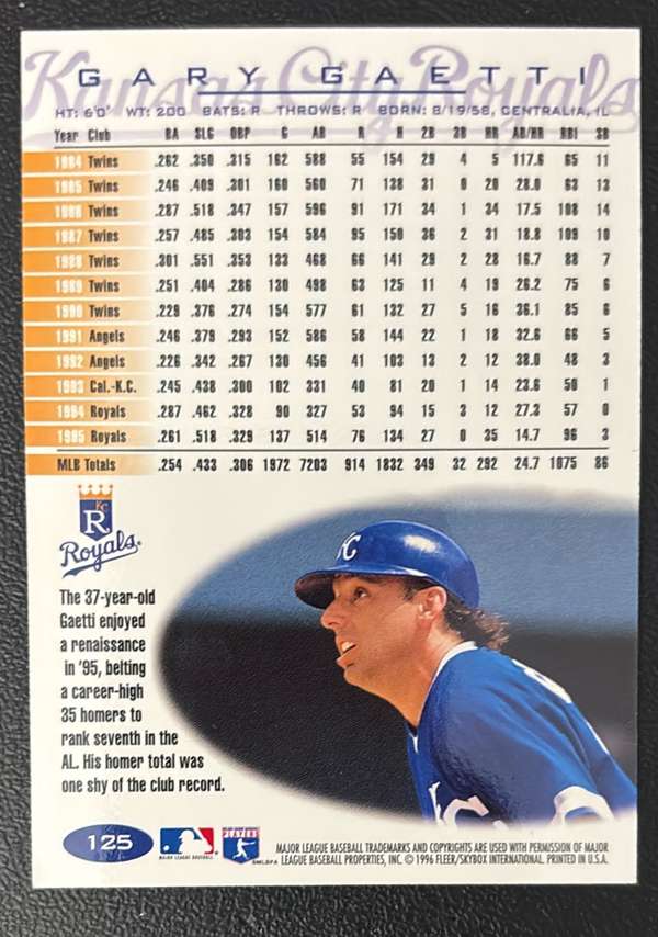 Card back