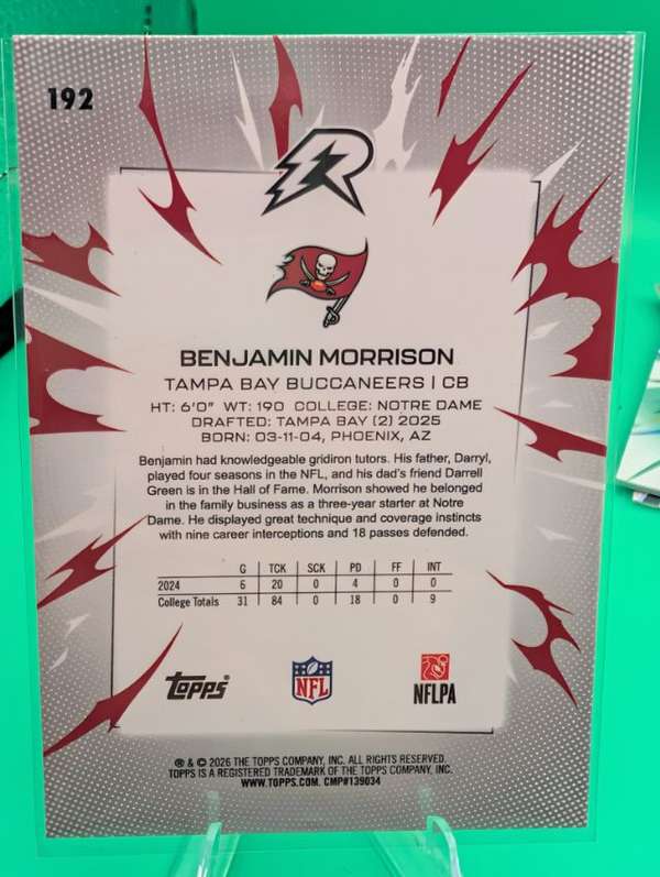 Card back