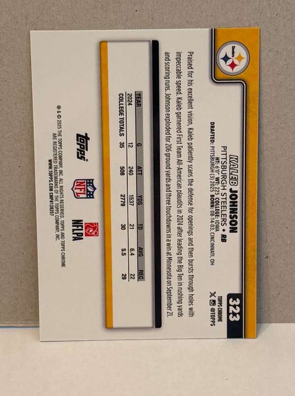 Card back