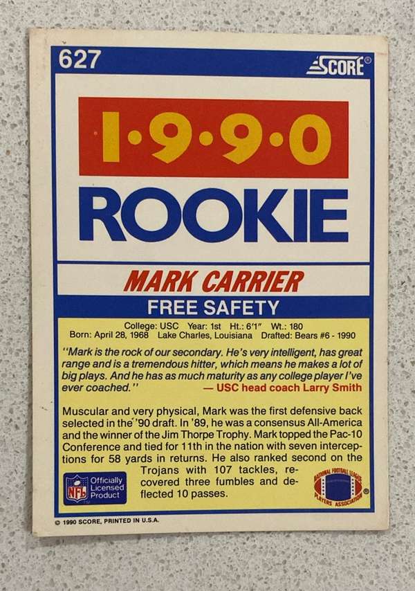 Card back