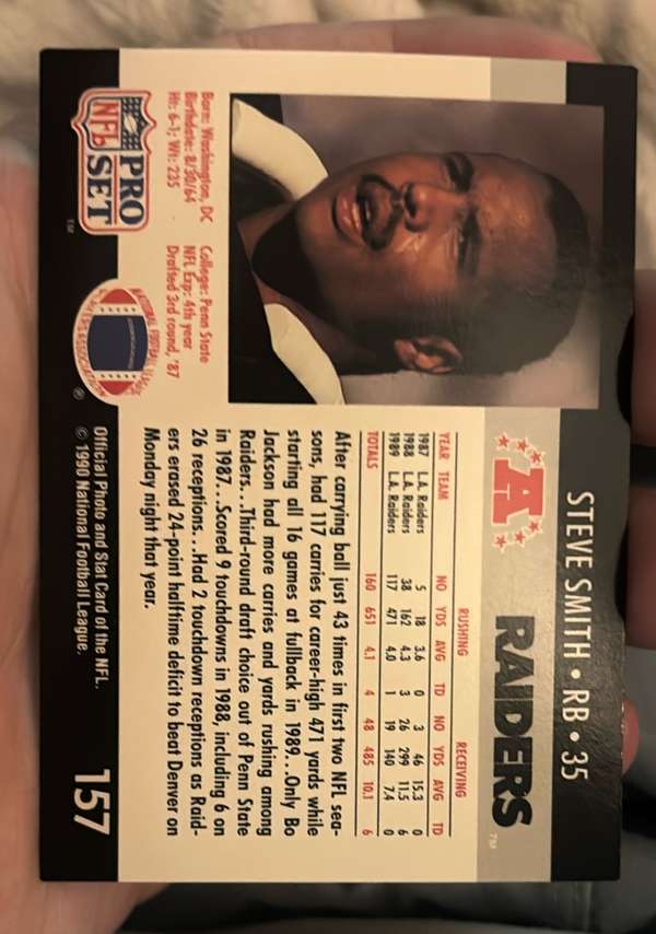 Card back