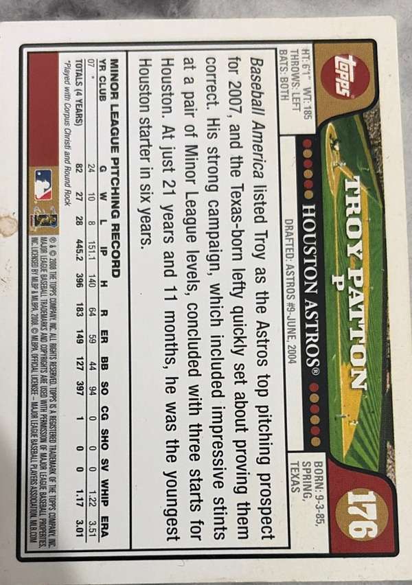 Card back