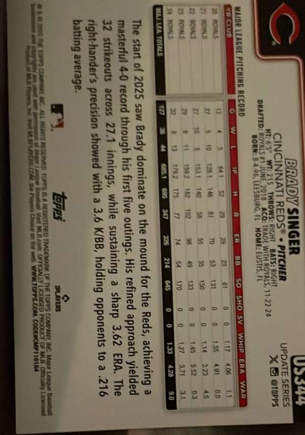 Card back