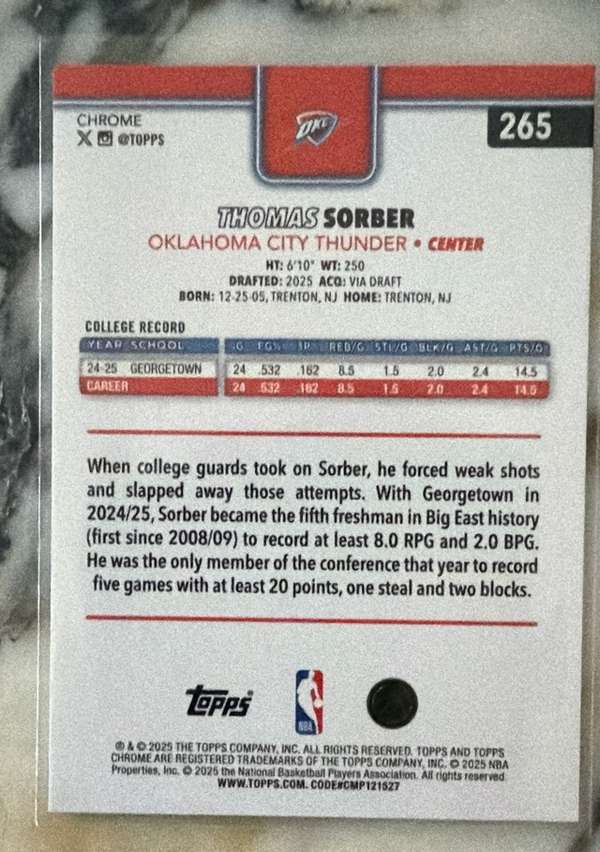 Card back