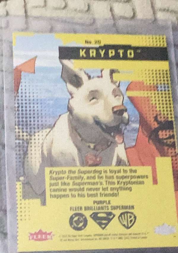 Card back