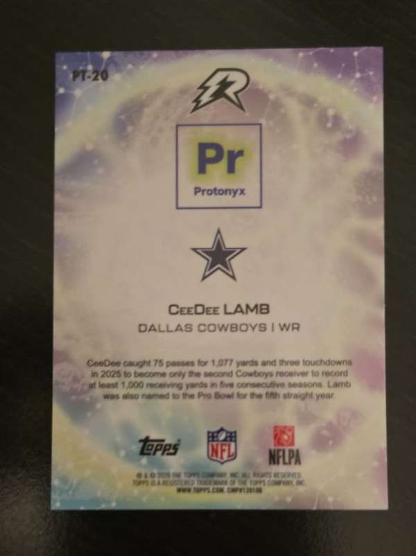 Card back