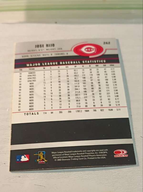 Card back