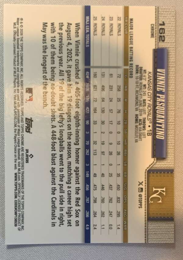 Card back