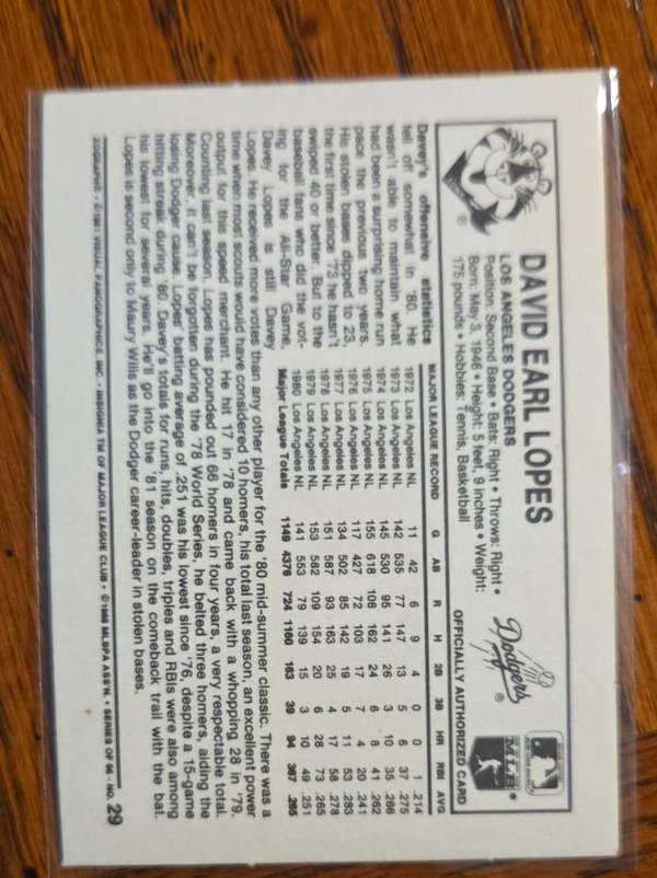 Card back