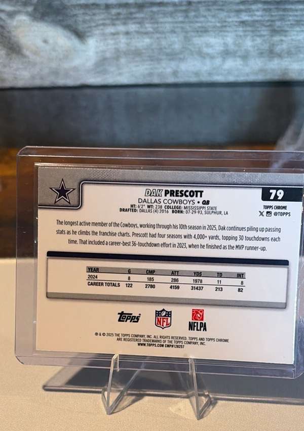 Card back
