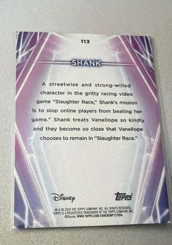 Card back