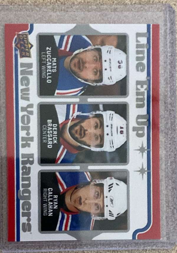 Derick Brassard / Ryan Callahan / Mats Zuccarello