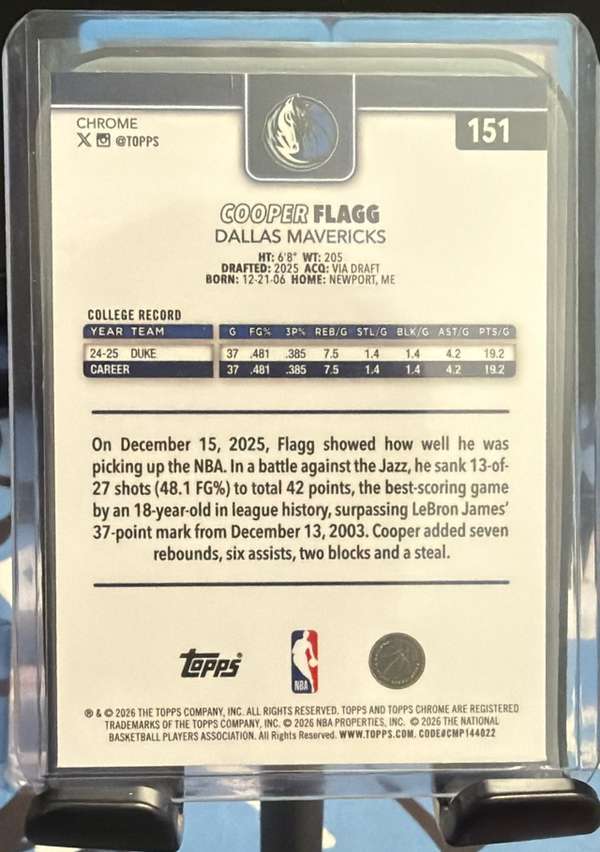 Card back
