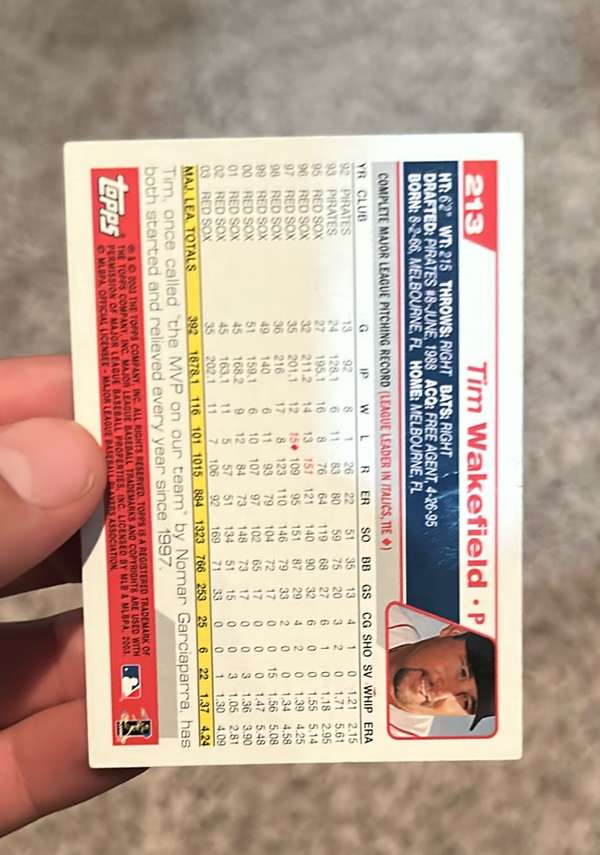 Card back