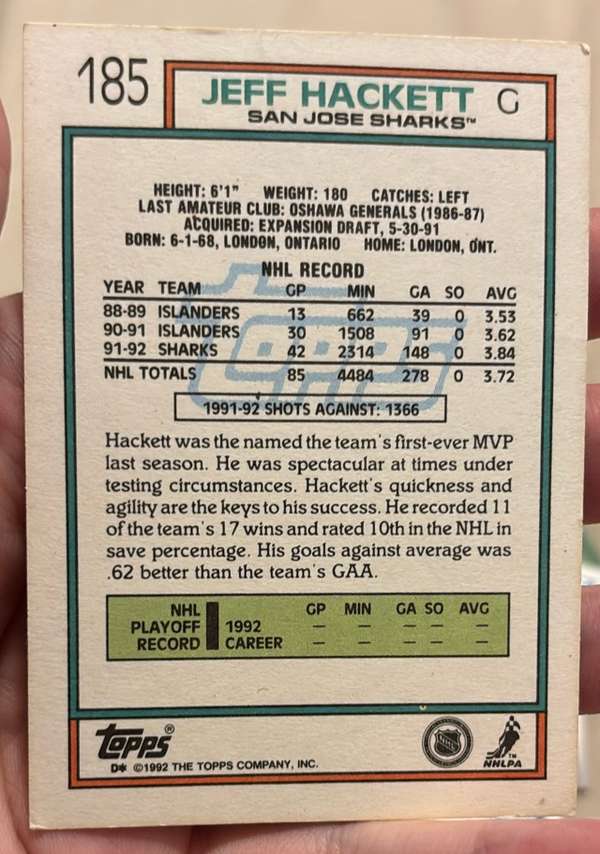 Card back