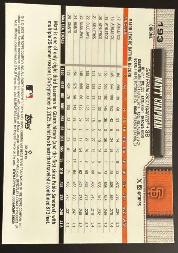 Card back