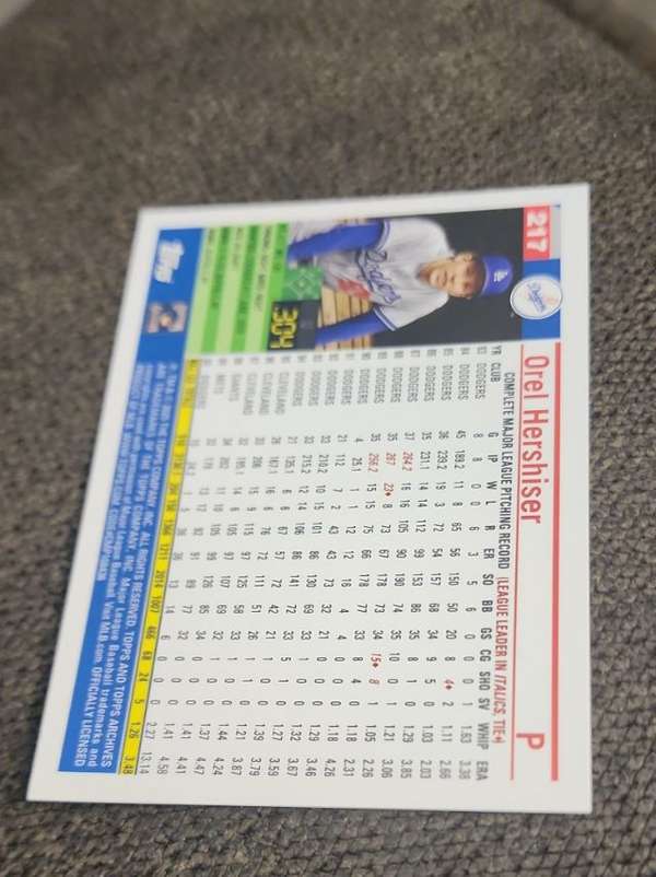 Card back