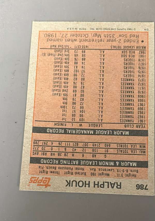 Card back