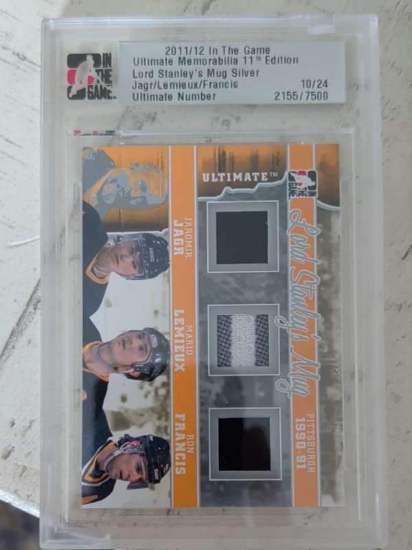 Jaromir Jagr / Mario Lemieux / Ron Francis