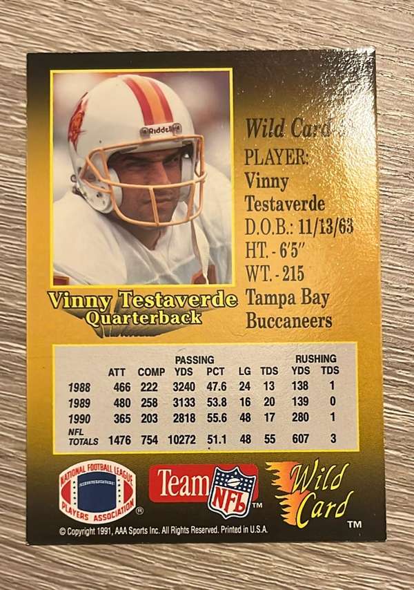 Card back