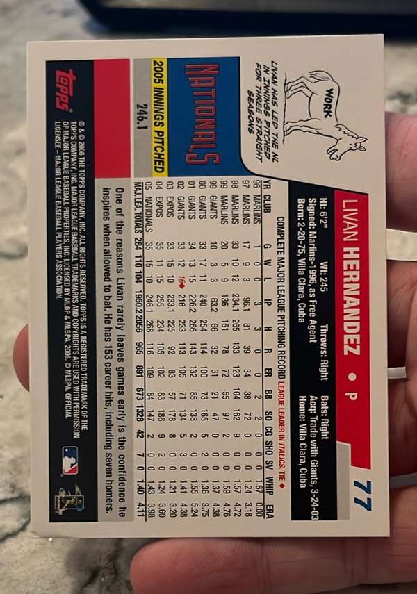 Card back