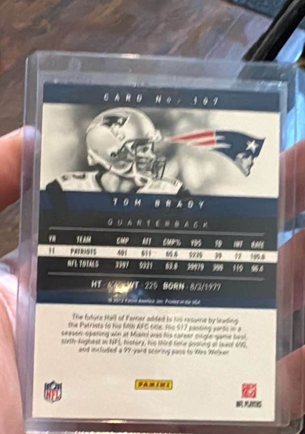 Card back