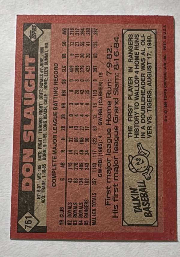Card back