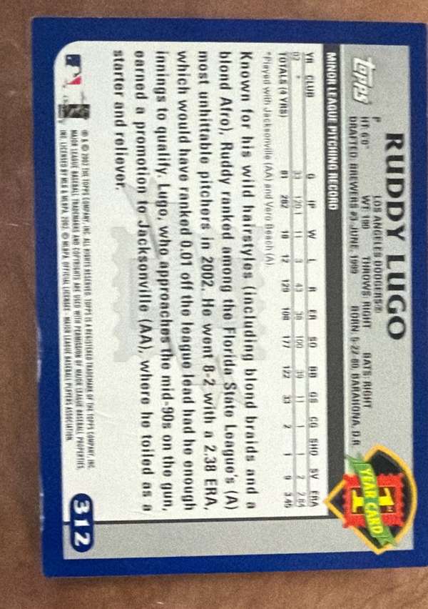 Card back