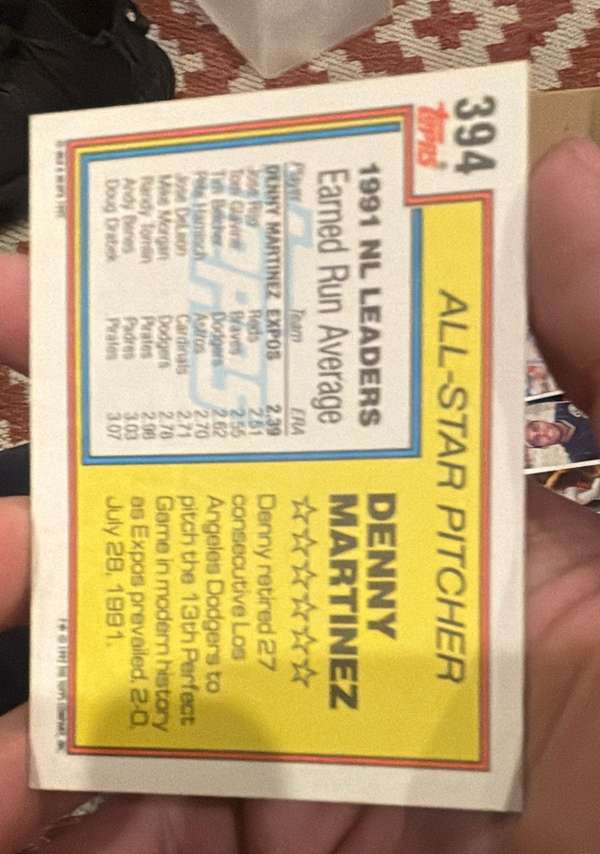 Card back