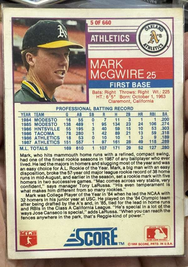 Card back