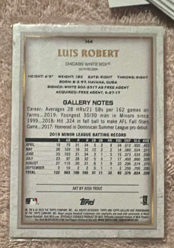 Card back