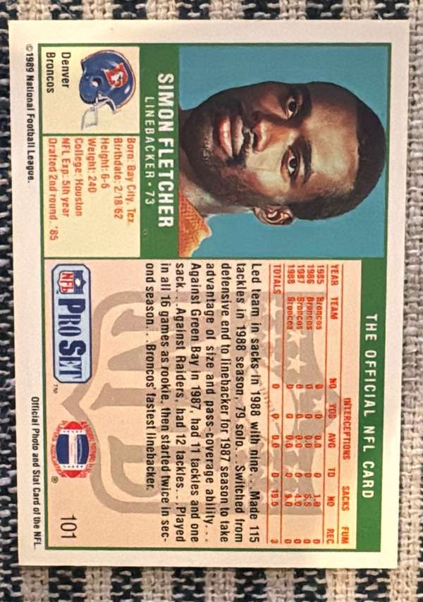 Card back