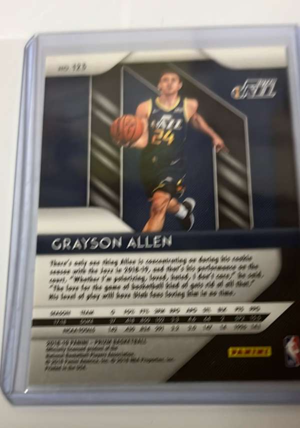 Card back