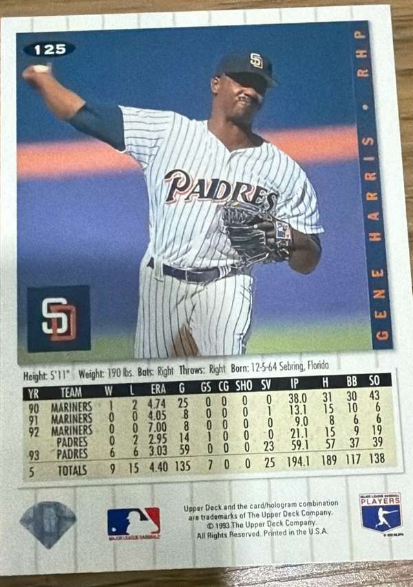 Card back
