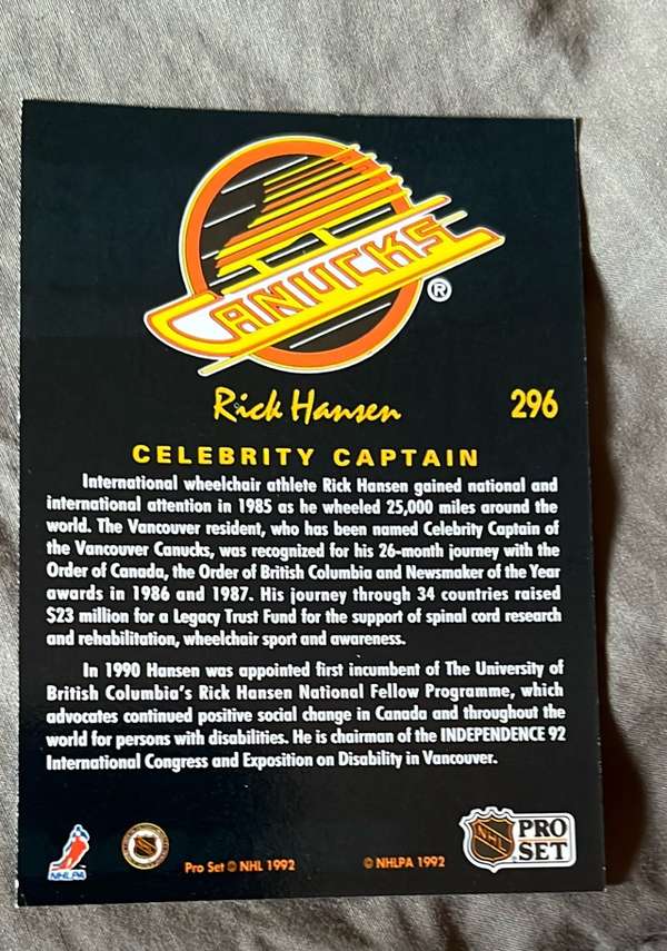 Card back
