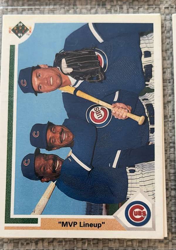 MVP Lineup (Andre Dawson / George Bell / Ryne Sandberg)
