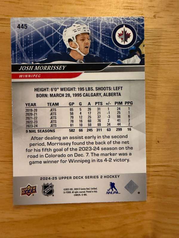 Card back