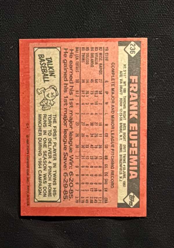 Card back