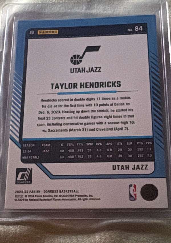 Card back