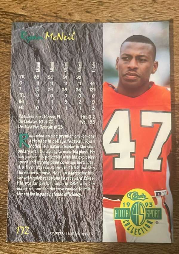 Card back