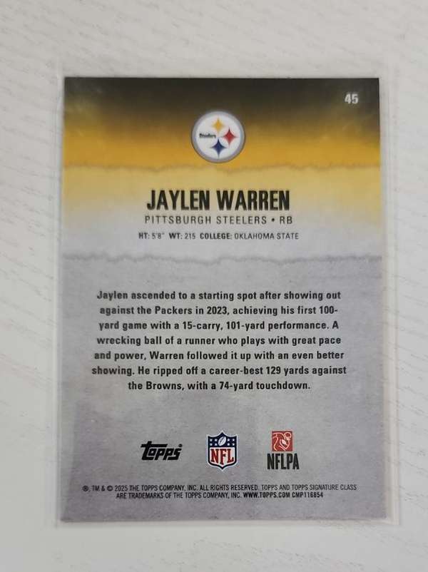 Card back