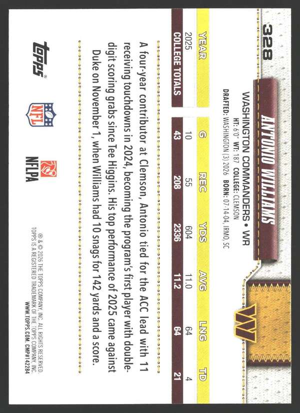 Card back