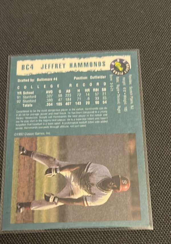Card back