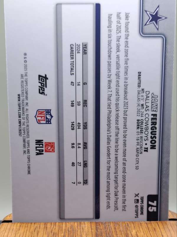Card back