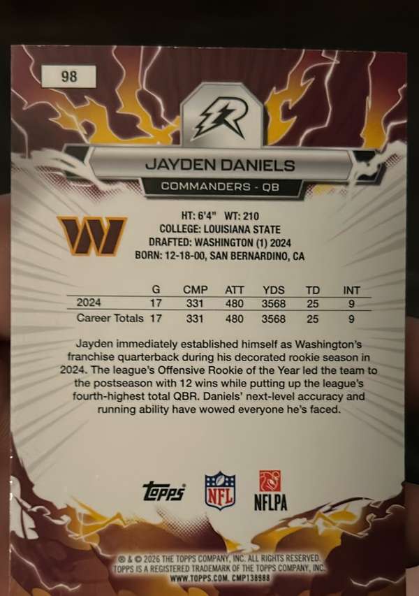 Card back