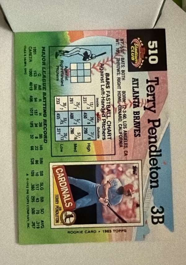 Card back