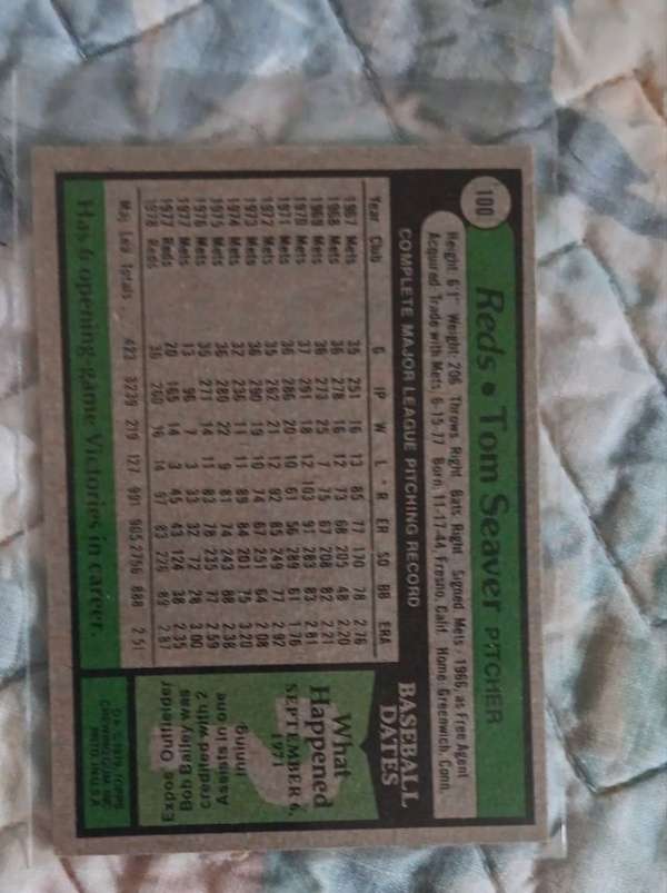 Card back