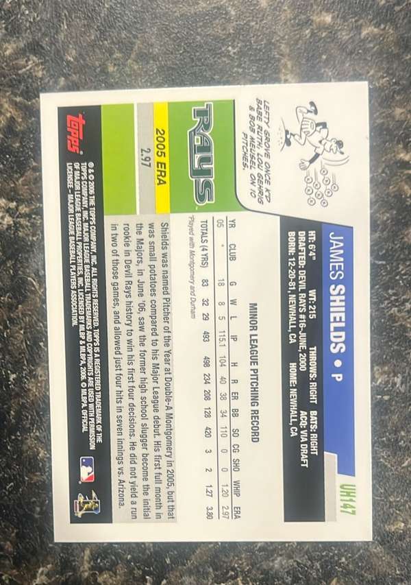 Card back
